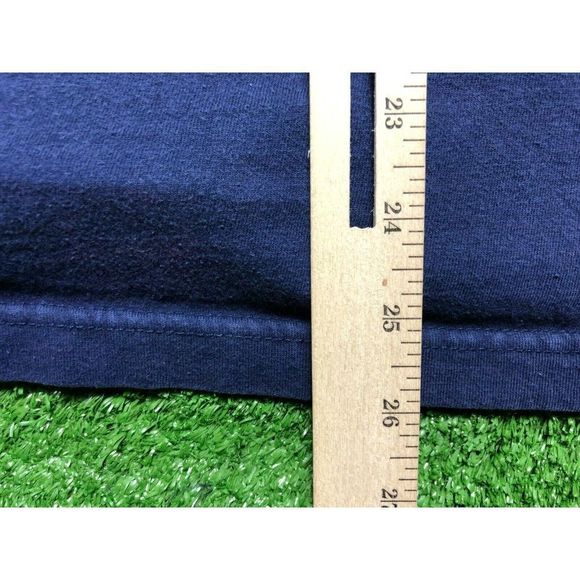 Vintage 90s Winnie The Pooh Women's Embroidered Tee Size Large Blue - Picture 3 of 7